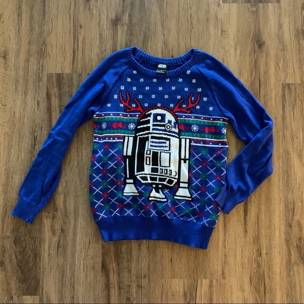 r2d2 christmas sweater